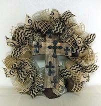 Cross Wreath 202//212